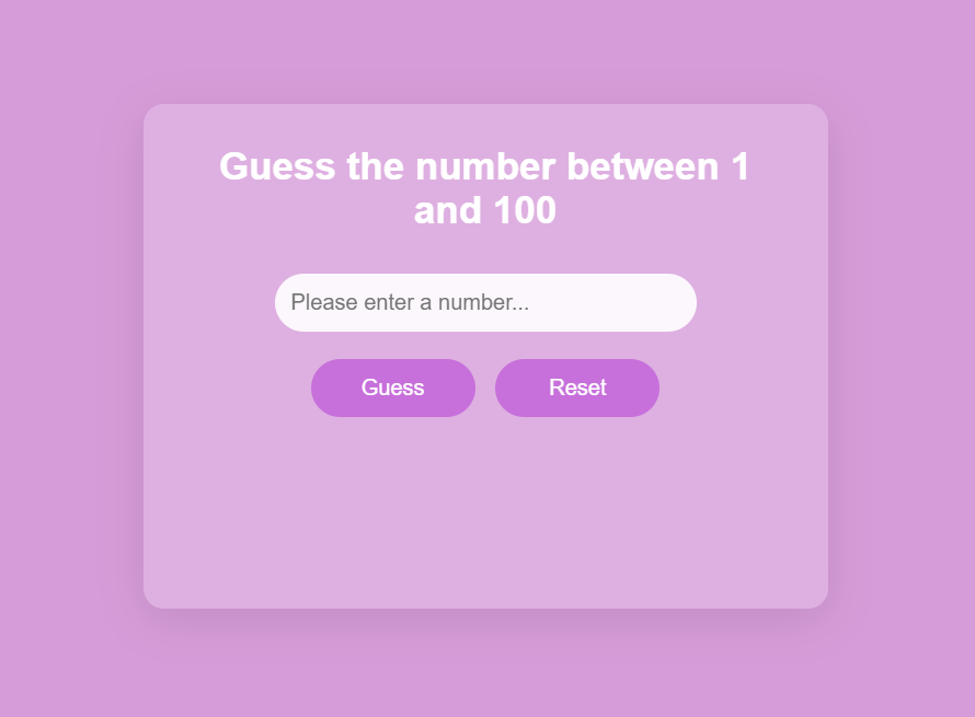 Gues the number